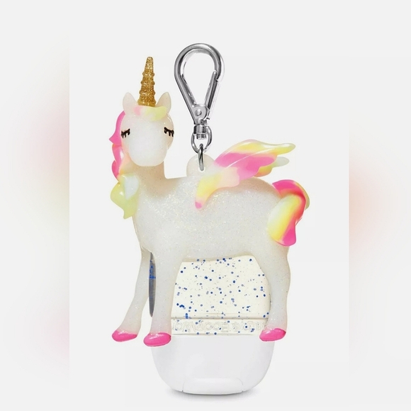 Bath & Body Works Accessories - Bath & Body Works PocketBac Unicorn 🦄 Keychain Germ-X Holder